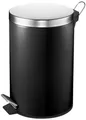 Produktbild: TrendLine Tretabfalleimer 12 L schwarz