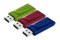 Produktbild: Verbatim Slider USB 2.0 16GB (3 Stück) USB-Stick #33961709