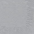 Produktbild: Serviette Uni 20tlg. Papier Silber