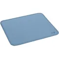 Produktbild: Logitech Mauspad Mouse Pad Studio, blaugrau, 956-000051, 230 x 200 mm, Stoff / Kautschuk