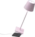 Produktbild: Zafferano Poldina Pro Tischlampe - Aufladbare LED Außenlampe - 38 cm - Pink