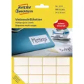 Produktbild: Universele etiketten Avery Zweckform 3319 29x18mm wit