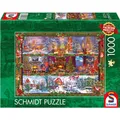 Produktbild: Schmidt Spiele Fröhliche Weihnachtszeit (1000 Teile) (59784)