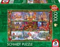 Produktbild: 1000 Teile Schmidt Spiele Puzzle Fröhliche Weihnachtszeit 59784