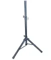 Produktbild: PROFI Lautsprecherstativ S30B 25 kg / 75-132 cm Stahl schwarz - Boxenstativ/Boxenständer mit extra breite Dreibein