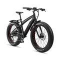 Produktbild: TELEFUNKEN E-Bike Mountainbike 26 Zoll, RH: 48 cm, 8-Gang - schwarz