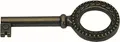 Produktbild: Hettich Buntbart-Schlüssel brüniert 75 x 4 mm Stahl, brüniert, 1 Stück