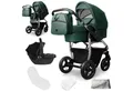 Produktbild: bergsteiger Kombi-Kinderwagen Babywagen Capri 3in1, Kombikinderwagen Komplettset, (10-tlg)