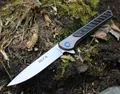Produktbild: Buck Messer CAVALIER Taschenmesser Flipper 7Cr17 Stahl Aluminiumgriff mit Carbon