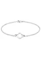 Produktbild: Armband Damen Kleeblatt Cut-Out Symbol in 925 Sterling Silber