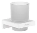 Produktbild: Hansgrohe AddStoris Zahnputzbecher - Mattweiß - 41749700