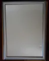Produktbild: Halter Tür Poster Klappsofa 46 X 33 CM Cote Ext Profil Aluminium 24mm Abgerundet