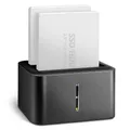 Produktbild: AXAGON ADSA-D25 USB-A (USB 3.2 Gen 1) SATA 6 Gb/s Festplatten-Dockingstation 2.5 Zoll mit Clone-Funktion