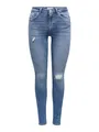 Produktbild: ONLY Damen Onlpower Life Mid Push Sk Dt Rea264 Noos Jeans, Medium Blue Denim, S EU