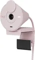 Produktbild: Logitech Brio 300 Full HD-Webcam, Sichtschutz, Mikrofon Rauschunterdrückung Rosa