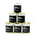 Produktbild: 6 x Dosenbrot 05 Roggen-Dinkelvollkornbrot, 400 g pro Dose, ohne Konservierungsstoffe, lange haltbar, ideal für Vorrat, Notfall, Outdoor und Camping, mit Ring-Pull-Verschluss