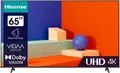 Produktbild: Hisense 65 Zoll Fernseher 4K UHD Smart-TV WLAN VIDAA schwarz 65A6K 165cm VIDAA