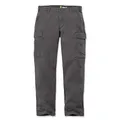 Produktbild: Carhartt Herren Rugged Flex® Relaxed Fit Cargo-Arbeitshose aus Canvas, Shadow, W36/L32