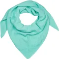 Produktbild: styleBREAKER Damen XXL Strick Dreieck Schal Einfarbig mit Reiskorn Strickmuster, Warmes Herbst Winter Maxi Dreieckstuch 01020048, Farbe:Mint