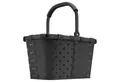Produktbild: REISENTHEL® Einkaufskorb CARRYBAG GLOSSY DOTS BLACK, Schwarz, Aluminium, 22 l, Polyester, Wasserabweisend, B 49 x H 29 x T 28 cm