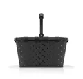 Produktbild: REISENTHEL® Einkaufskorb reisenthel Einkaufskorb carrybag frame glossy dots black BK7076 22L sc