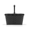Produktbild: reisenthel Einkaufskorb carrybag frame glossy dots black BK7076 22L schwarz