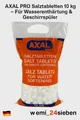 Produktbild: AXAL PRO Salztabletten 10 kg entfernt Kalk schützt Geräte Geschirrspüler