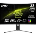 Produktbild: MSI MAG 32CQ6PF Curved Gaming Monitor 32 Zoll FHD Rapid VA 2560x1440 1500R 180Hz / 0,5ms -GtG, DisplayHDR 400, Adaptive Sync, DP 1.4, HDMI 2.0 CEC