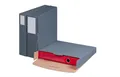 Produktbild: 20 Stück Ordnerversandbox anthrazit 320 x 288 x 50 - 80 mm Schachtel Karton Box