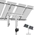 Produktbild: ECO-WORTHY Solarpanel Halterung Einachsiges Tracking System (30% mehr Leistung) mit Tracker Controller, Hoche Stabilität, Geeignet für unterschiedliche Verschiedene Solarmodelle, Hof, Feld, Garten