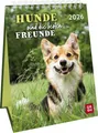 Produktbild: Wochenkalender 2026: Hunde sind die besten Freunde: Dekorativer Hundekalender mit Fotos und Zitaten. Tischkalender zum Aufstellen im Hochformat