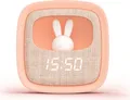 Produktbild: Mobility on Board, Kinder-Wecker Lampe Hase Billy Clock Touch 3 Alarme, Rosa