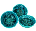 Produktbild: 1 Stk Orientalische Schüssel, Schale, Dekoschale, handbemalt - Ø 15 cm türki