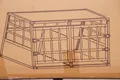 Produktbild: Hundetransportbox Transportbox Hundebox Aluminium Autotransportbox XL 89x70x51cm