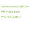 Produktbild: Soundmaster Mcd5600br Hifi-anlage Braun (4005425012252) (MCD5600BR)