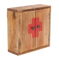 Produktbild: VINTAGE ARZNEISCHRANK MEDIC | Shabby,35x35x13 cm, Recyclingholz | Medizinschrank