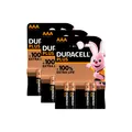 Produktbild: 3x Duracell Plus AAA Micro Batterien LR03 1,5V Alkali Mangandioxid 4er Blister