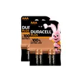 Produktbild: 2x Duracell Plus AAA Micro Batterien LR03 1,5V Alkali Mangandioxid 4er Blister