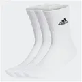 Produktbild: adidas Performance Funktionssocken CUSHIONED CREW SOCKEN, 3 PAAR (3-Paar) weiß XL (46/48)