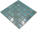 Produktbild: Mosani Mosaikfliesen Keramik Mosaik Fliese türkis grün BAD Pool Fliesenspiegel Küche