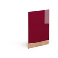 Produktbild: Vicco Frontblende, Rot, Honigeiche, Holzwerkstoff, Rechteckig, 45x57.2x1.6 cm, Küchen, Küchenmöbel, Küchenschränke, Küchenunterschränke