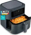 Produktbild: MEDION E40 XL Heißluftfritteuse (5,2 Liter, Airfryer, 2.150 Watt, 9 Automatikprogramme, Backfunktion, ölfreies Frittieren, Touch Bedienfeld, LED Anzeige, ILAG PFAS-frei) matt grau