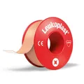 Produktbild: Leukoplast Rollenpflaster, medizinisches Tape zur Wundauflagen-Fixierung, 1,25 cm x 5 m, 1 Rolle
