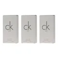 Produktbild: Calvin Klein CK One - EDT Eau de Toilette 200ml (NICHT 100ml) - 3x