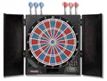 Produktbild: Dartautomat Karella CB-25, Tunierausführung, elektronische Dartscheibe mit 29 Spielen und 90 Varianten, inkl. 6 Softdarts