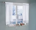 Produktbild: HOSSNER - ART OF HOME DECO Scheibengardine Attersee (1 St), Stangendurchzug, halbtransparent