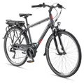 Produktbild: Telefunken Trekking E-Bike | Elektrofahrrad 28 Zoll | 21-Gang Kettenschaltung | Heckmotor 250W | 536,5Wh Akku | Pedelec
