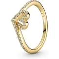 Produktbild: Pandora Fingerring Pandora Timeless Wishbone Funkelndes Herz Ring 169302C01 Damenring 58