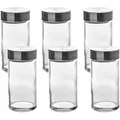 Produktbild: FIVE - 6 Gewürzgläser à 80 ml mit Edelstahldeckel