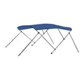 Produktbild: vidaXL Schutzplane, 3-Bow Bimini Top Blau 183x160x137 cm